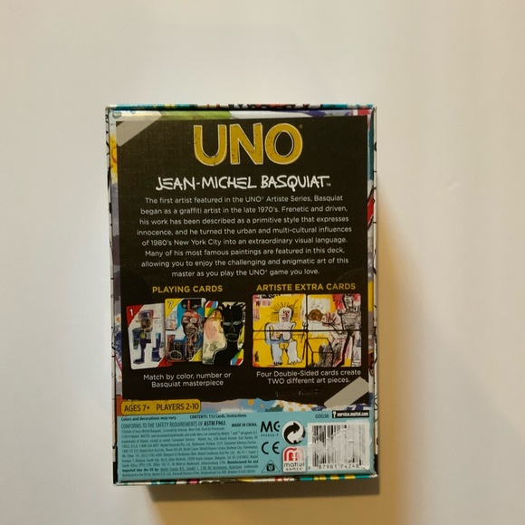 #1 Basquiat Uno playing cards. Limited Edition - Picture 2 of 9